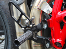 WOODCRAFT Ducati 1198SP (2011) 848 Evo (11-13) Complete Rearset Kit W/Pedals (Factory GP Quick Shifter)