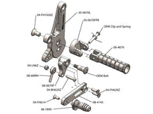 WOODCRAFT Ducati 1198 Diavel Standard Shift Adjustable Complete Rearset Kit
