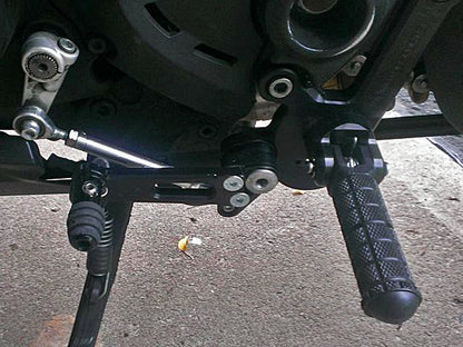 WOODCRAFT Ducati 1198 Diavel GP Shift Adjustable Complete Rearset Kit