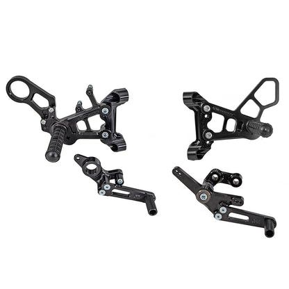 WOODCRAFT BMW S1000RR (2020+) Rearset Kit - Standard or GP Shift with Pedals