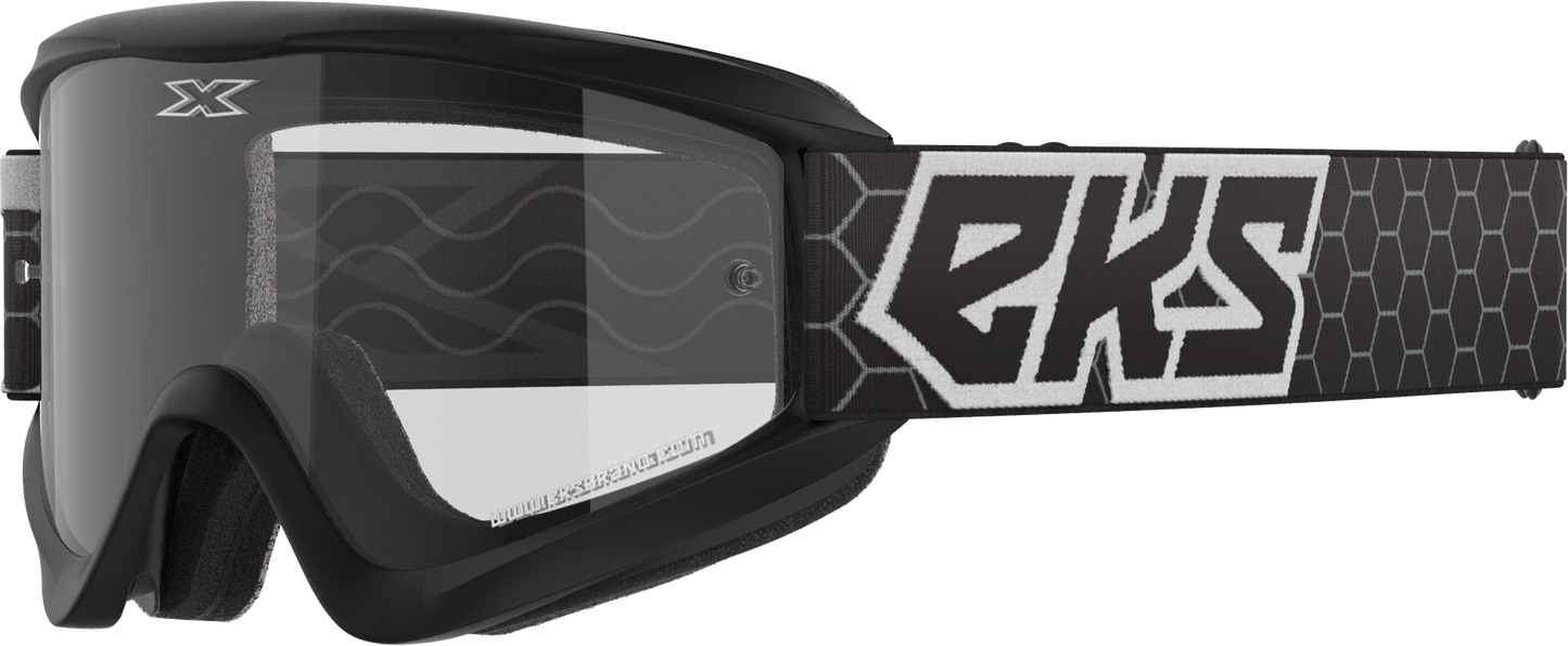 Flat Out Clear Goggle Black/White Clear
