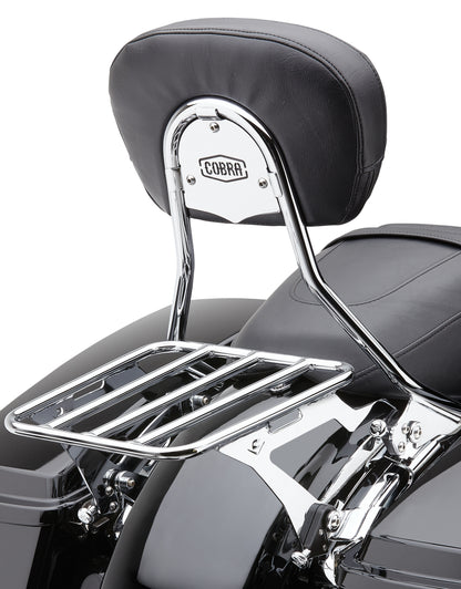 Detach Backrest Short Chrome Flh/Flt 97 08
