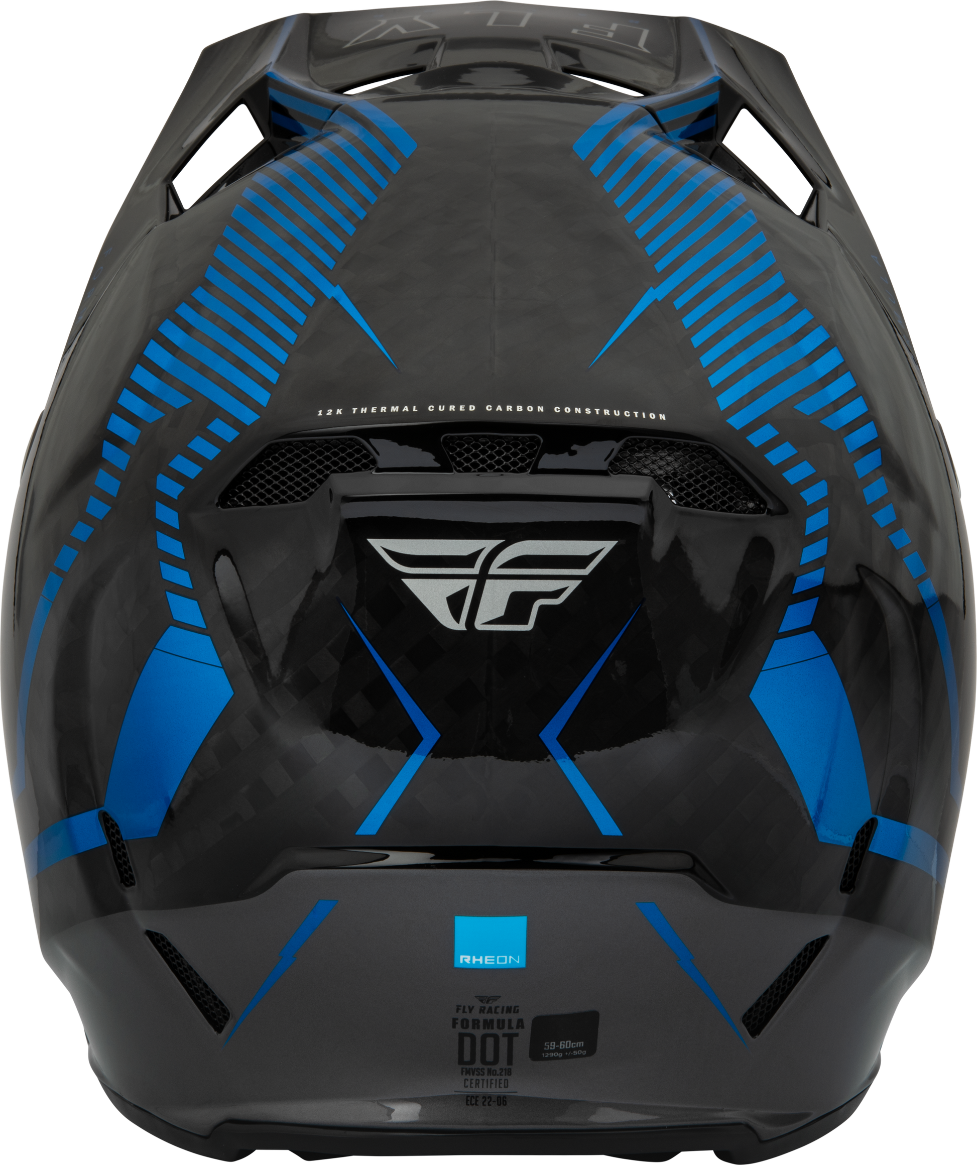 Youth Formula Carbon Tracer Helmet Blue/Black Yl