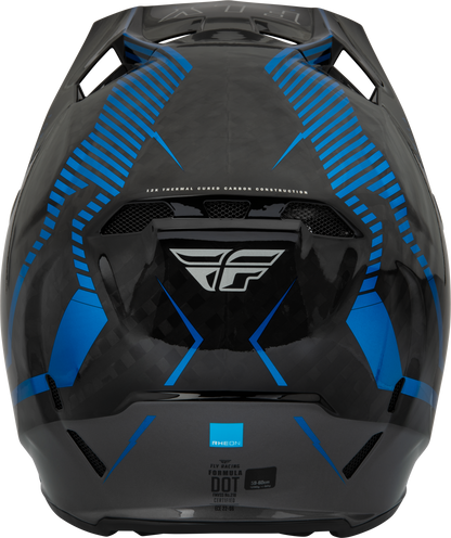 Youth Formula Carbon Tracer Helmet Blue/Black Yl