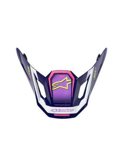 Sm7 Deed Visor Ece06 Purple/Pink Glossy