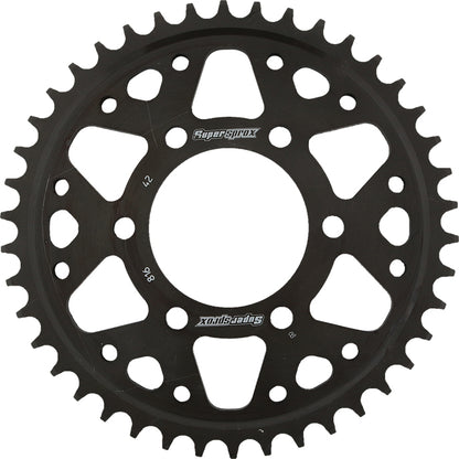Rear Sprocket Steel 42t 530 Blk Suz