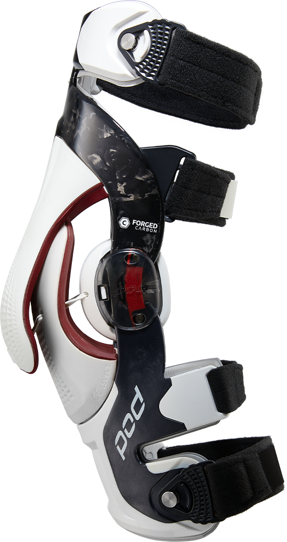 K8 3.0 Knee Brace Carbon (Lt) Carbon/White Xl