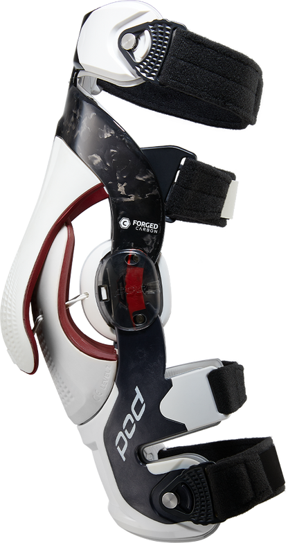 K8 3.0 Knee Brace Carbon (Lt) Carbon/White Sm