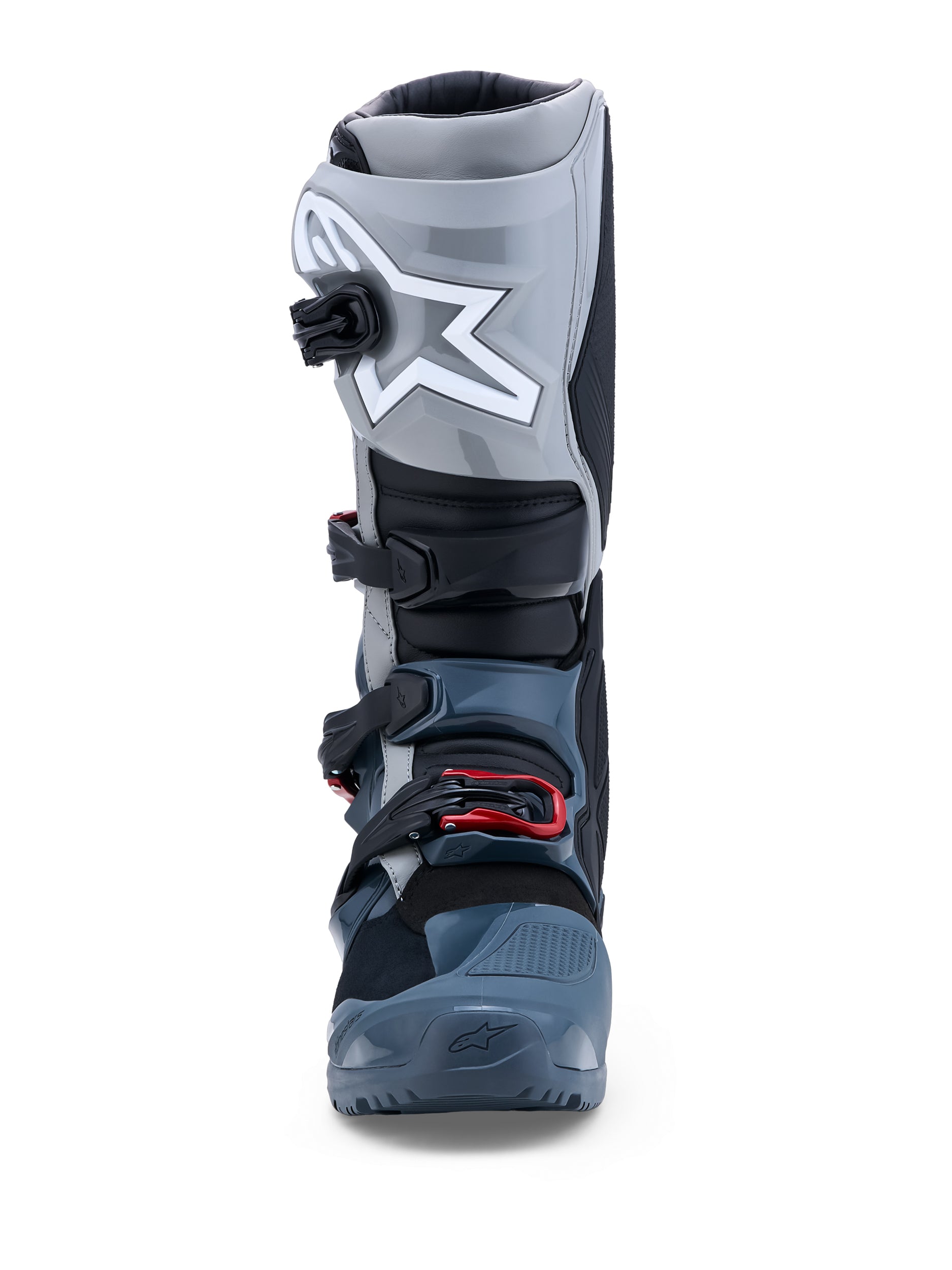 Tech 7 Enduro Drystar Boots Drk Gry/Mid Gry/Br Red 12