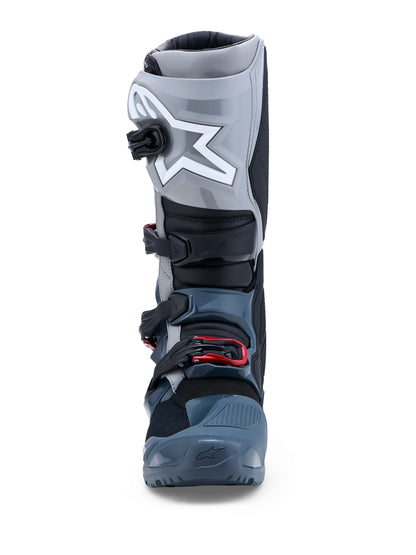 Tech 7 Enduro Drystar Boots Drk Gry/Mid Gry/Br Red 12