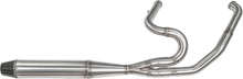 2in1 M8 Flt Mid Length Pipe Brushed Ss