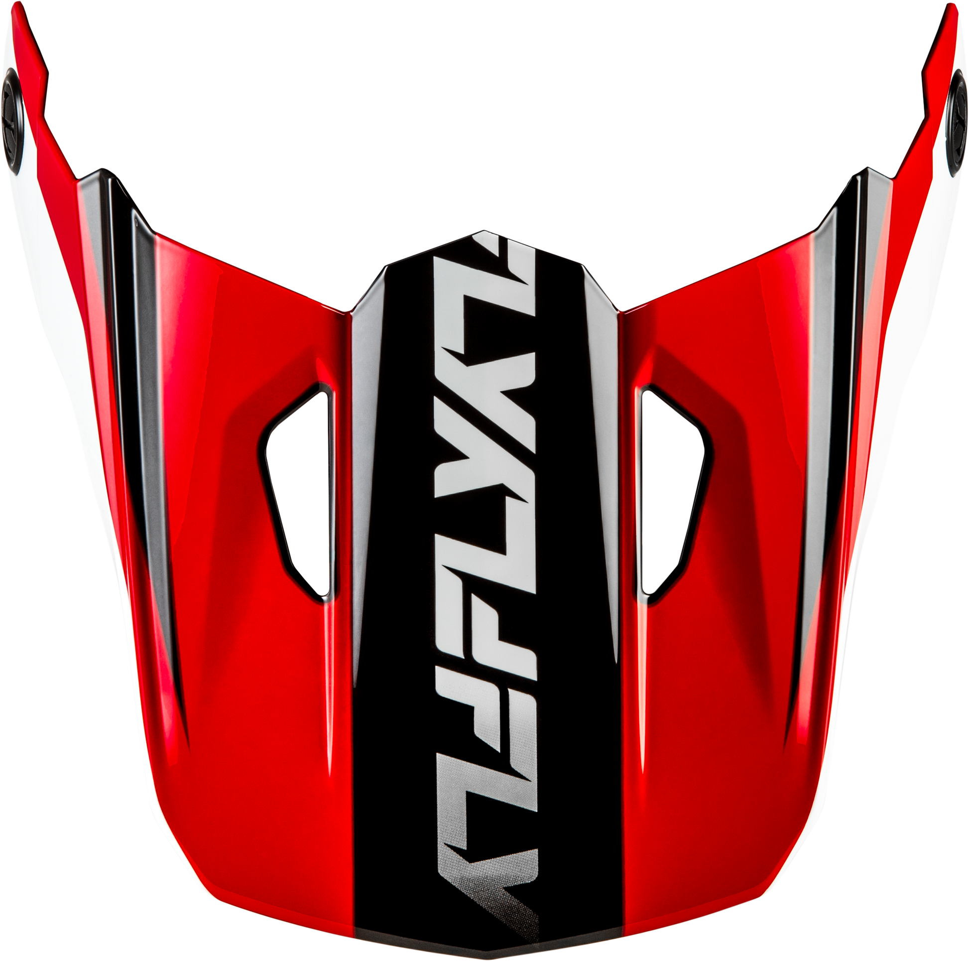 Kinetic Crest Helmet Visor Red/Black/White Xl/2x
