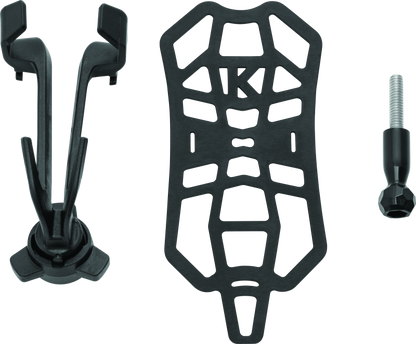 Kuryakyn Free-Flex Device Holder Perch Screw Mount Black