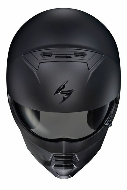 Covert 2 Open Face Helmet Matte Black Sm
