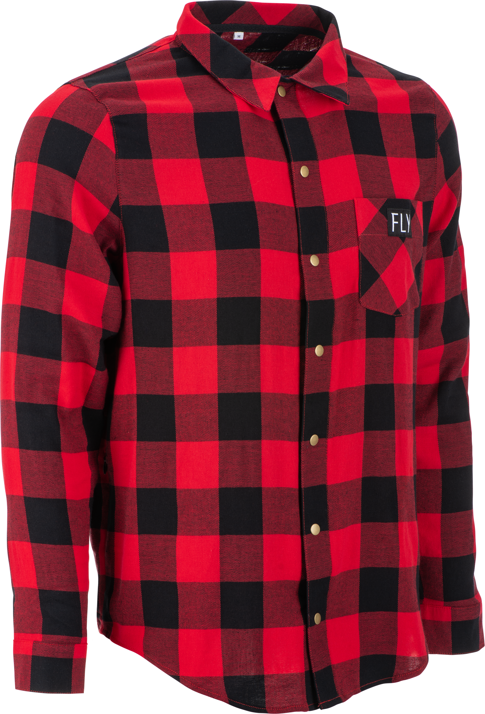 Fly Tek Flannel Red/Black Sm