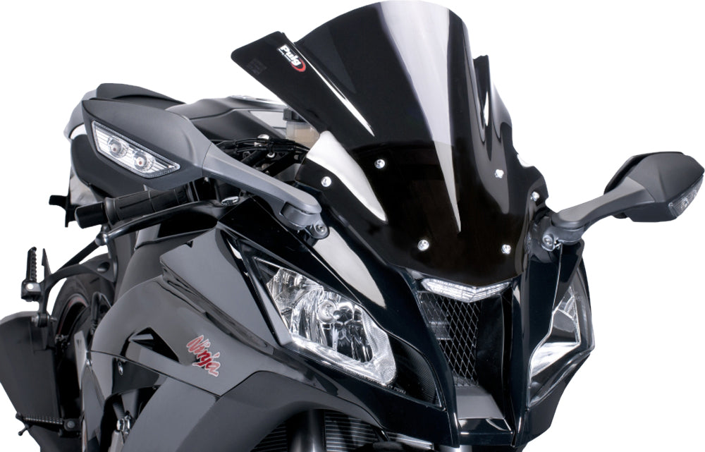 Windscreen Racing Black