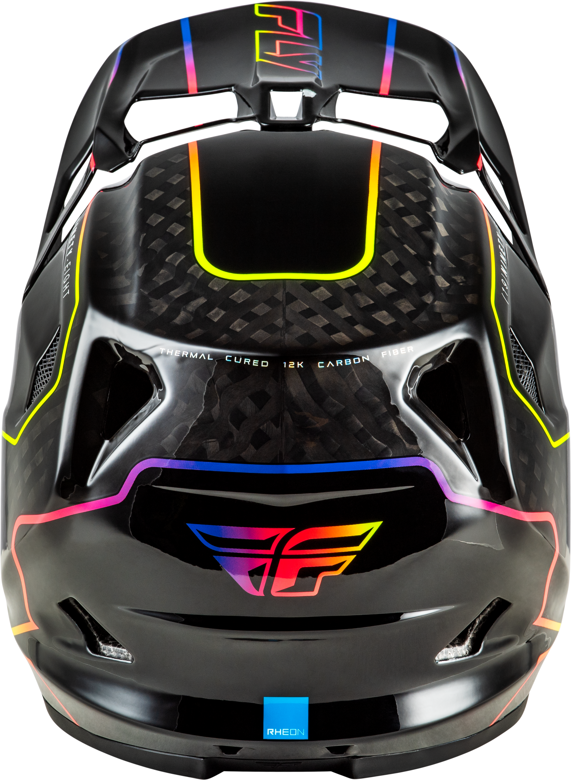 Werx R Flow Carbon Helmet Black Carbon/Black/Multi Sm