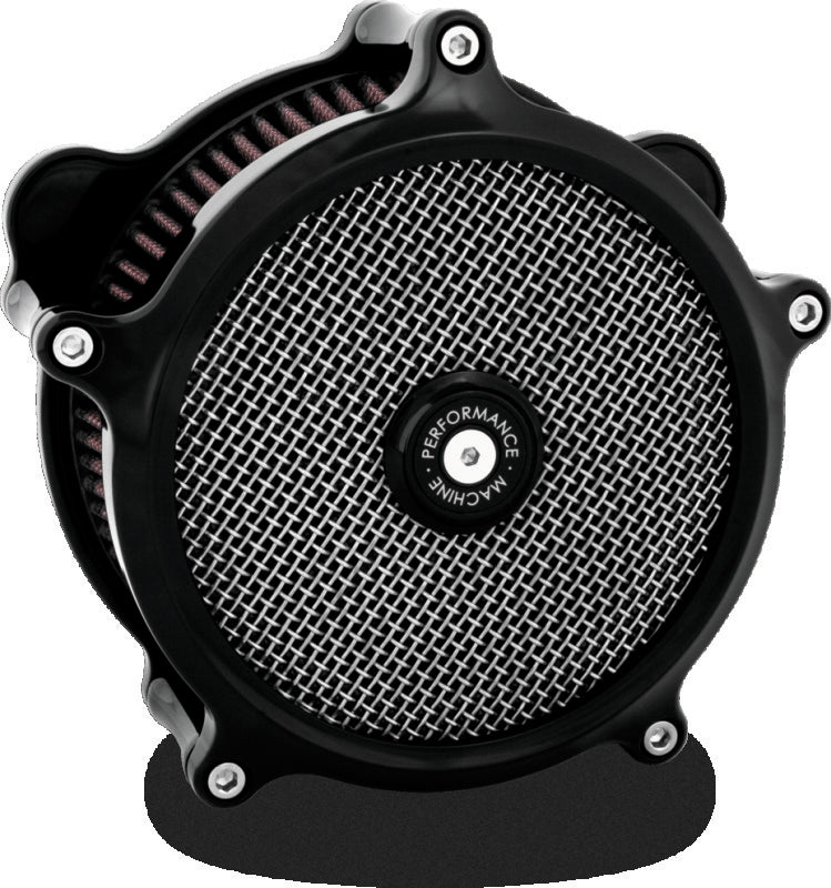Performance Machine Air Cleaner Slim - Black Ano