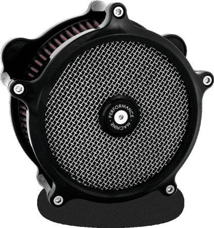 Performance Machine Air Cleaner Slim - Black Ano