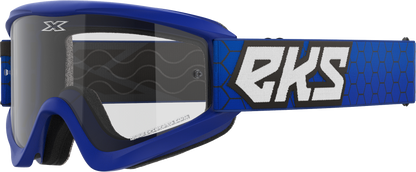 Flat Out Clear Goggle Royal Blue Clear