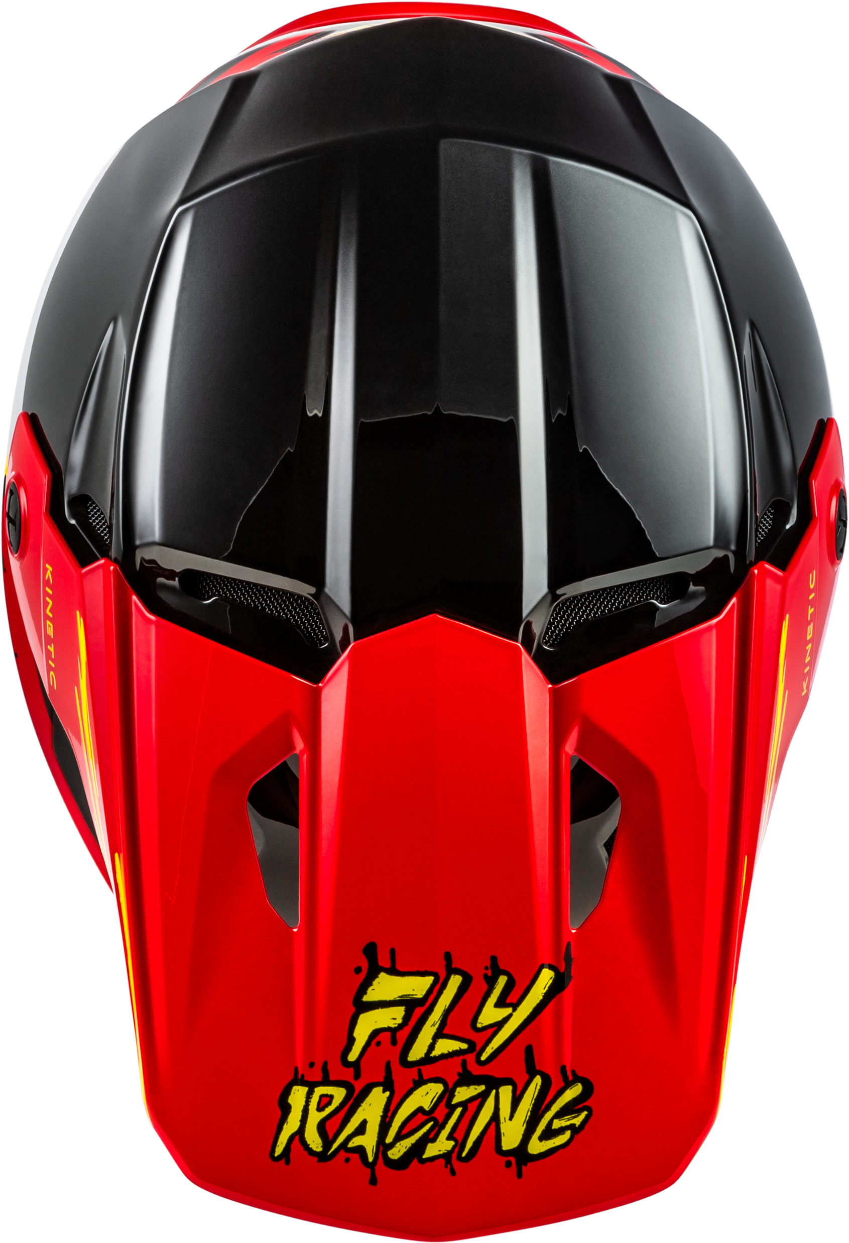 Youth Kinetic Surge Helmet Black/Red/Yellow Yl