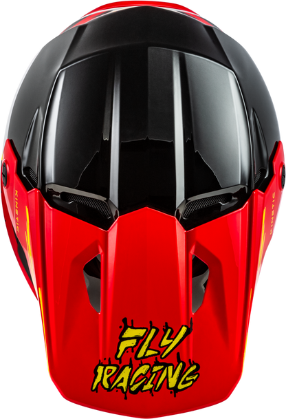 Youth Kinetic Surge Helmet Black/Red/Yellow Yl