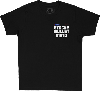 Mullet Madness Youth Tee Black Yl