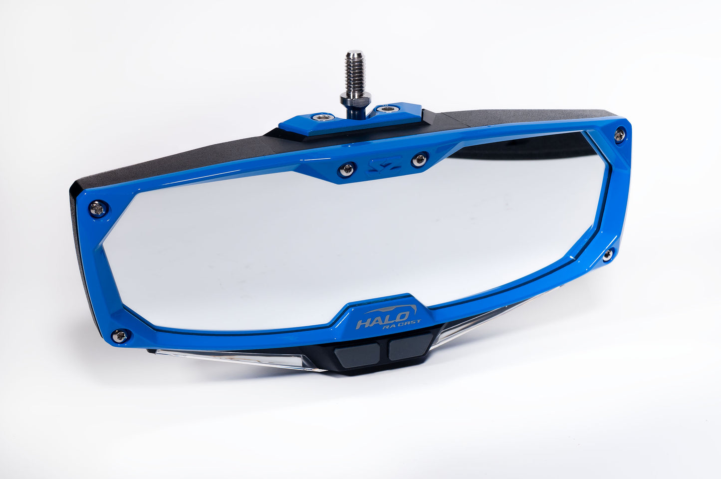 Bezel Halo Billet/Led/Cast Blue