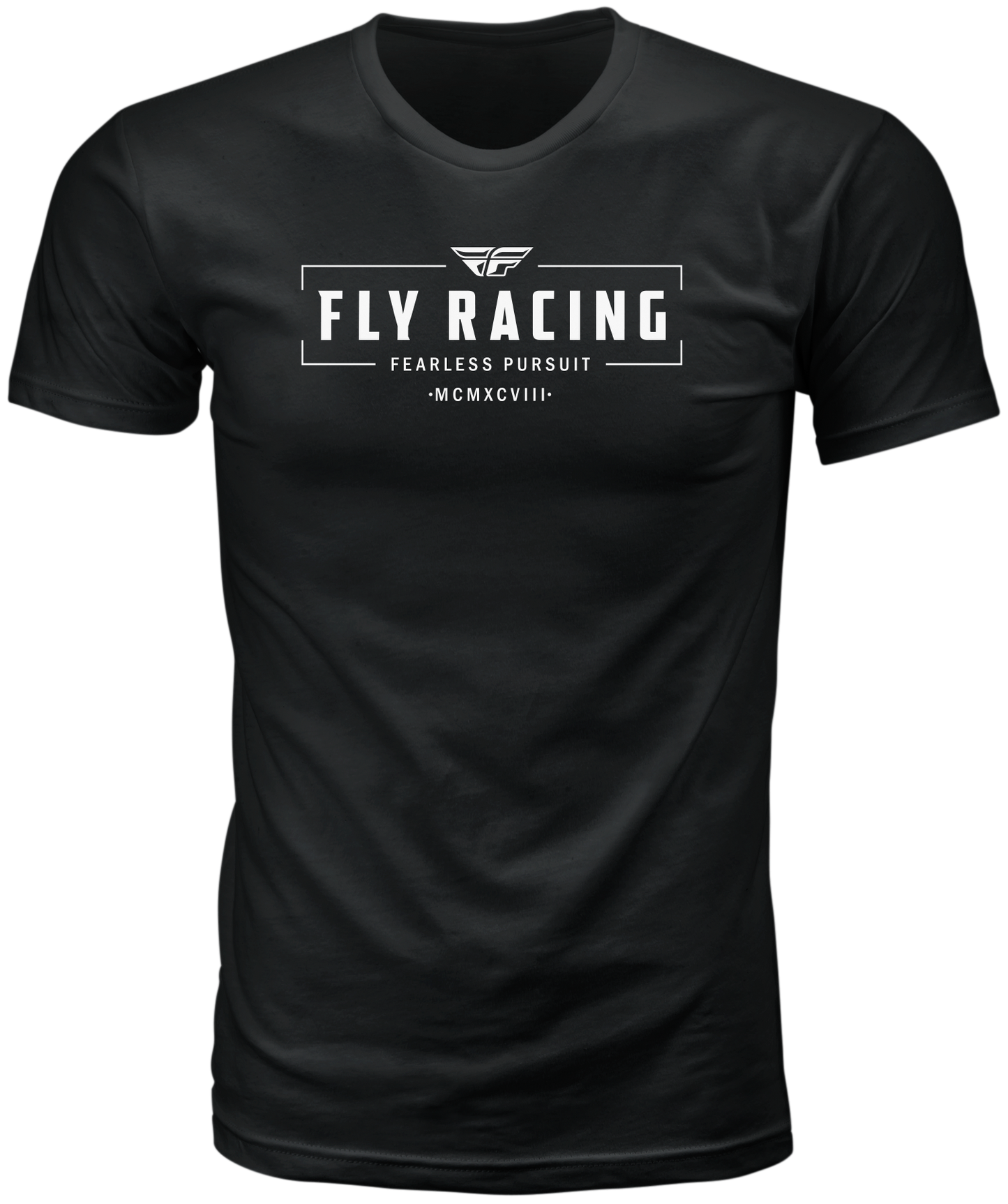 Fly Motto Tee Black Sm