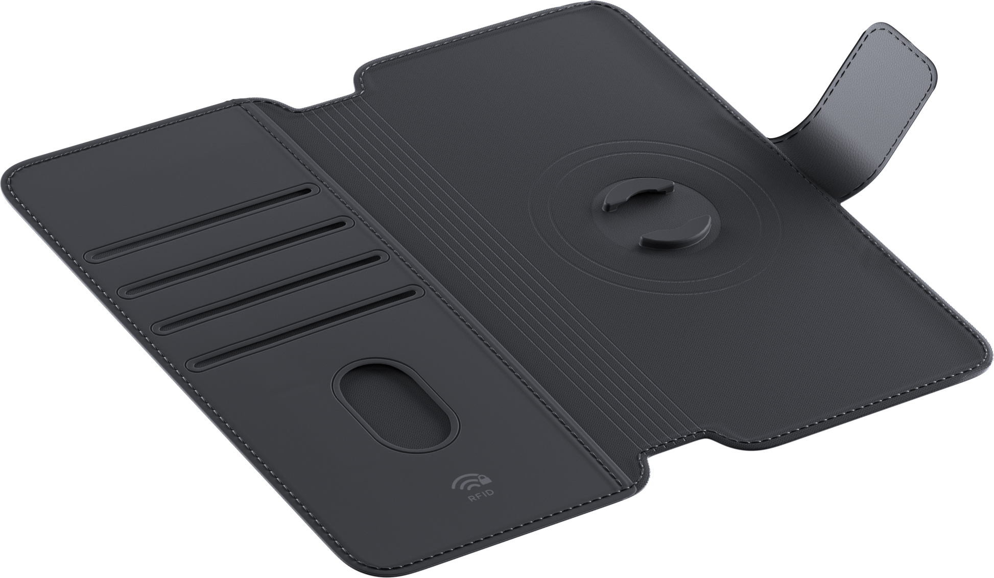 Magnetic Flip Cover Spc+ Black Xl