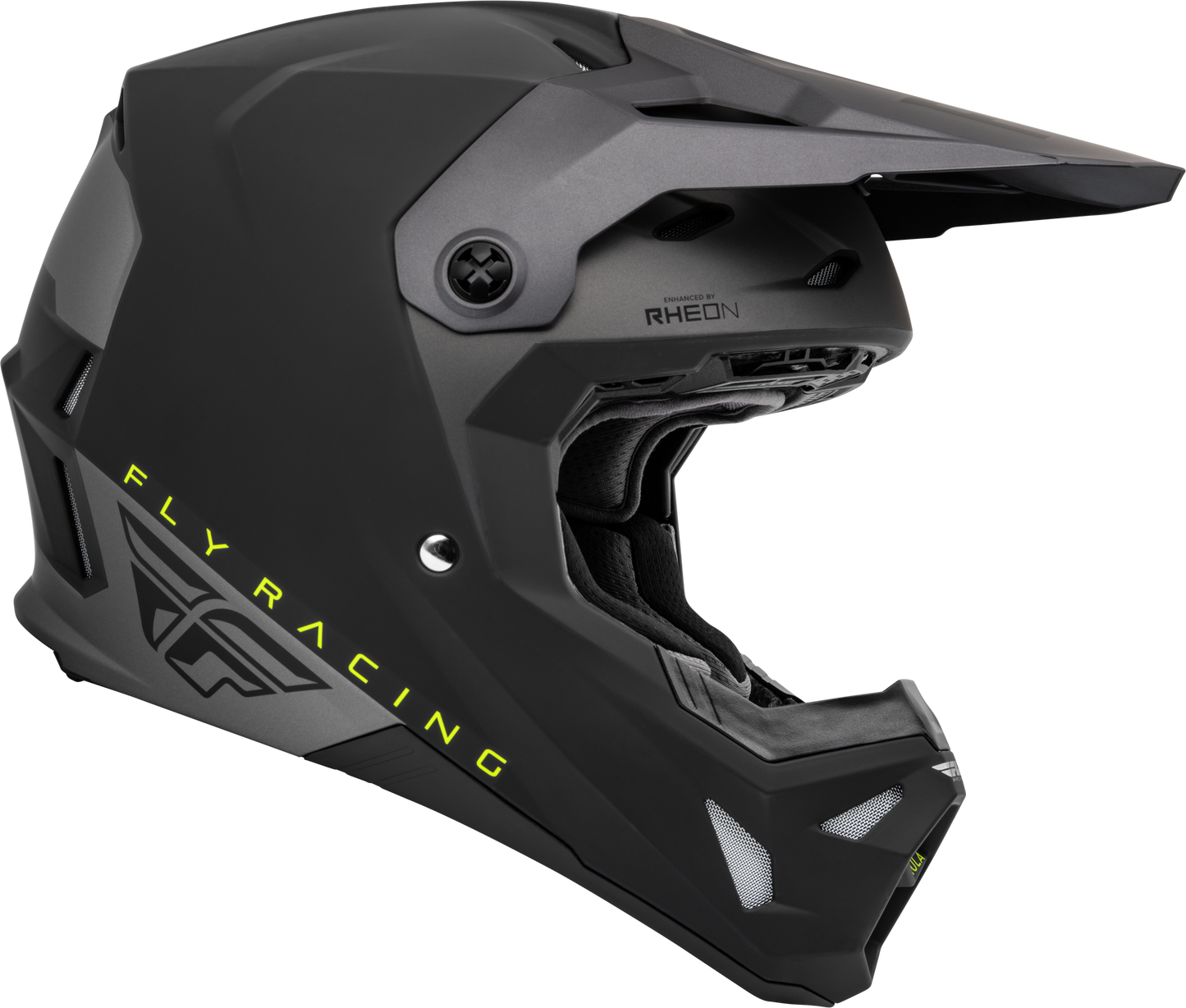 Formula Cp Slant Helmet Matte Black/Grey/Hi Vis Lg