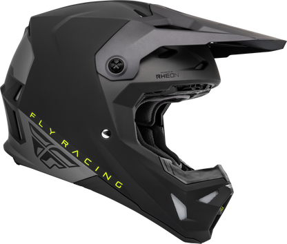 Formula Cp Slant Helmet Matte Black/Grey/Hi Vis Lg
