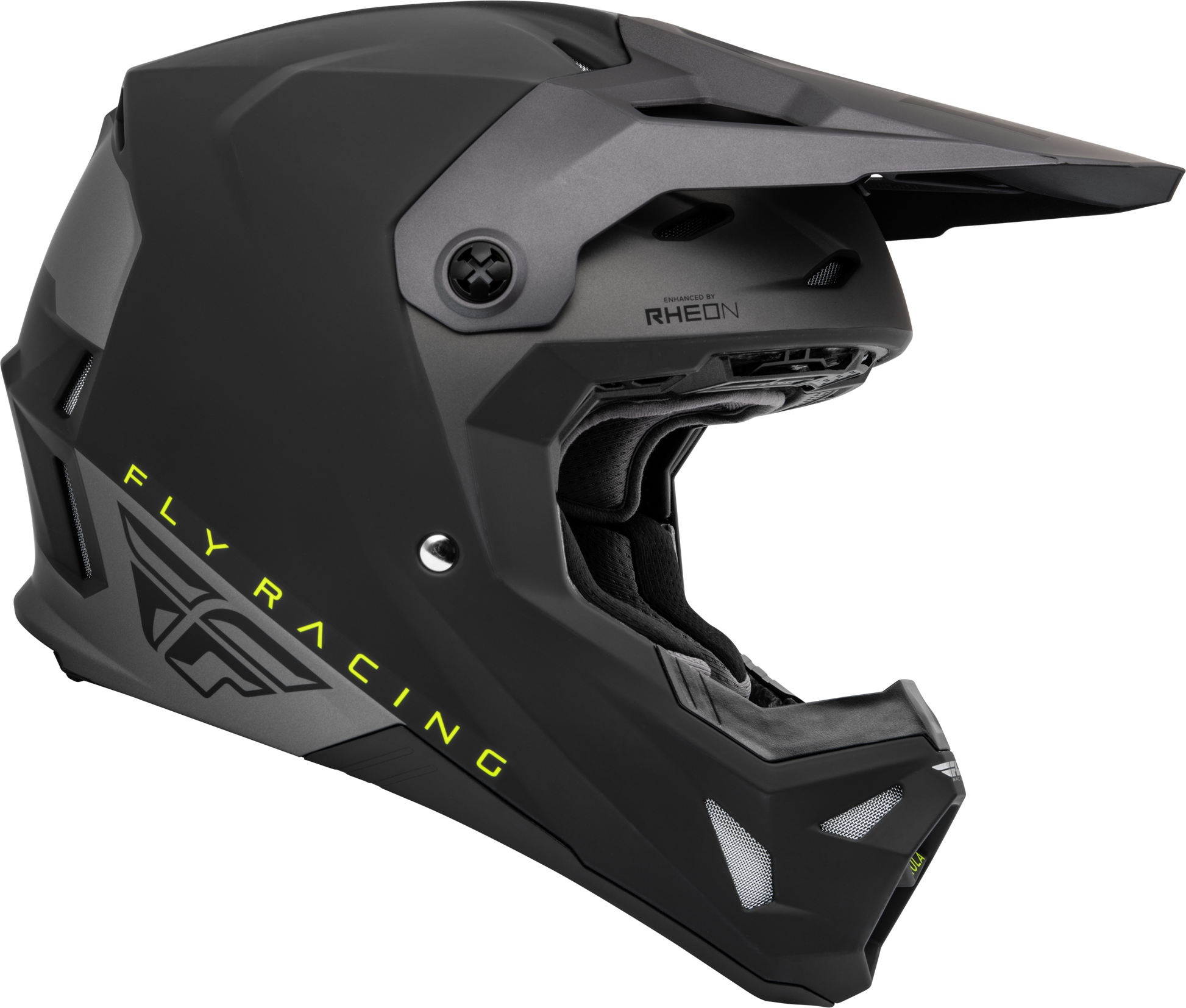 Formula Cp Slant Helmet Matte Black/Grey/Hi Vis Xl