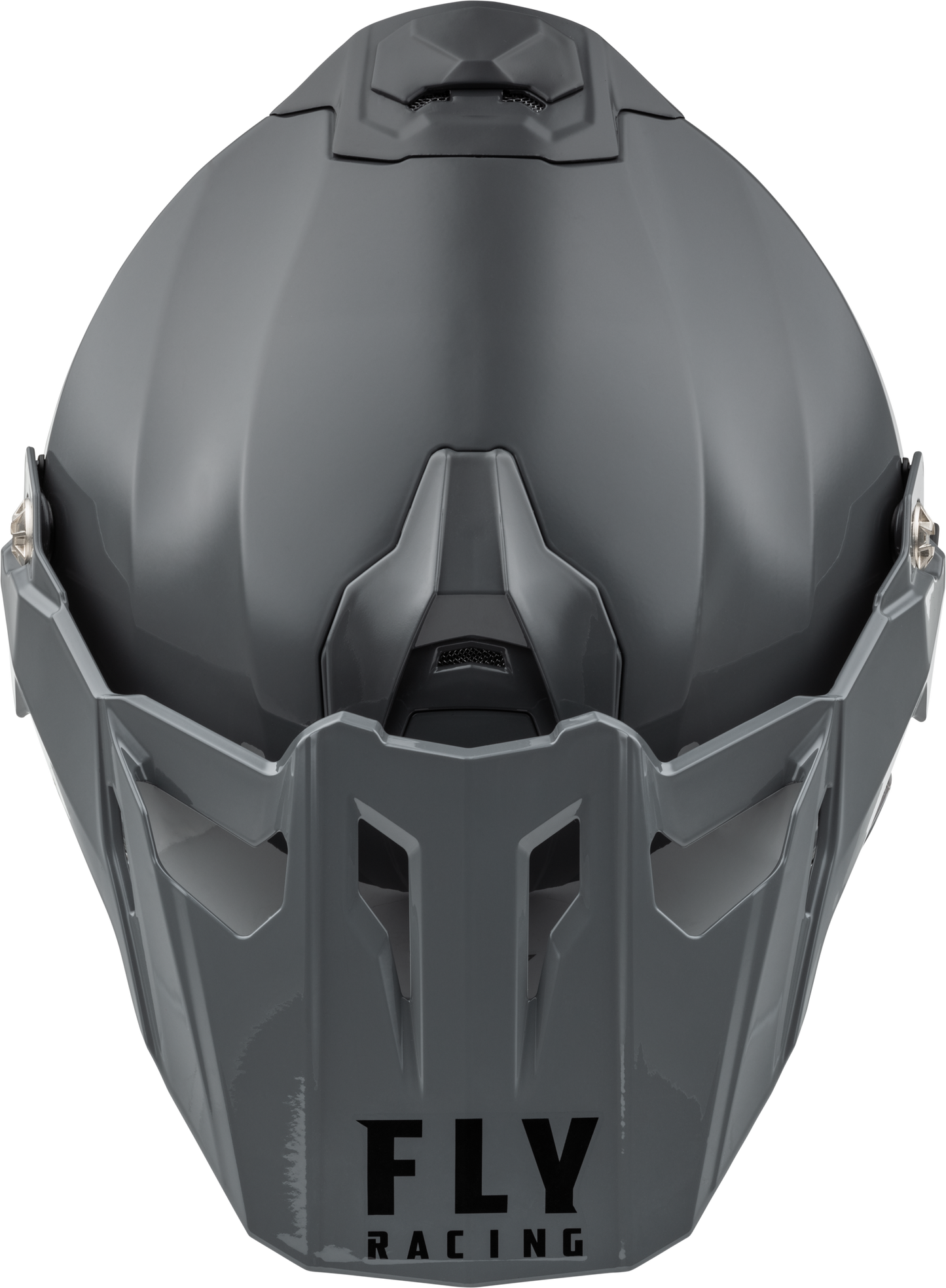 Trekker Cw Solid Helmet Dual Shld Grey Md