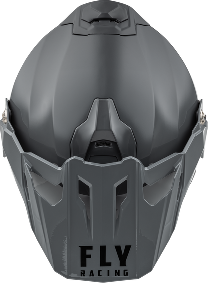 Trekker Cw Solid Helmet Elec Shld Grey Xl