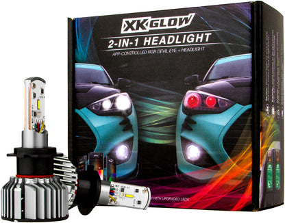 Rgb H4 Led Bulb Kit