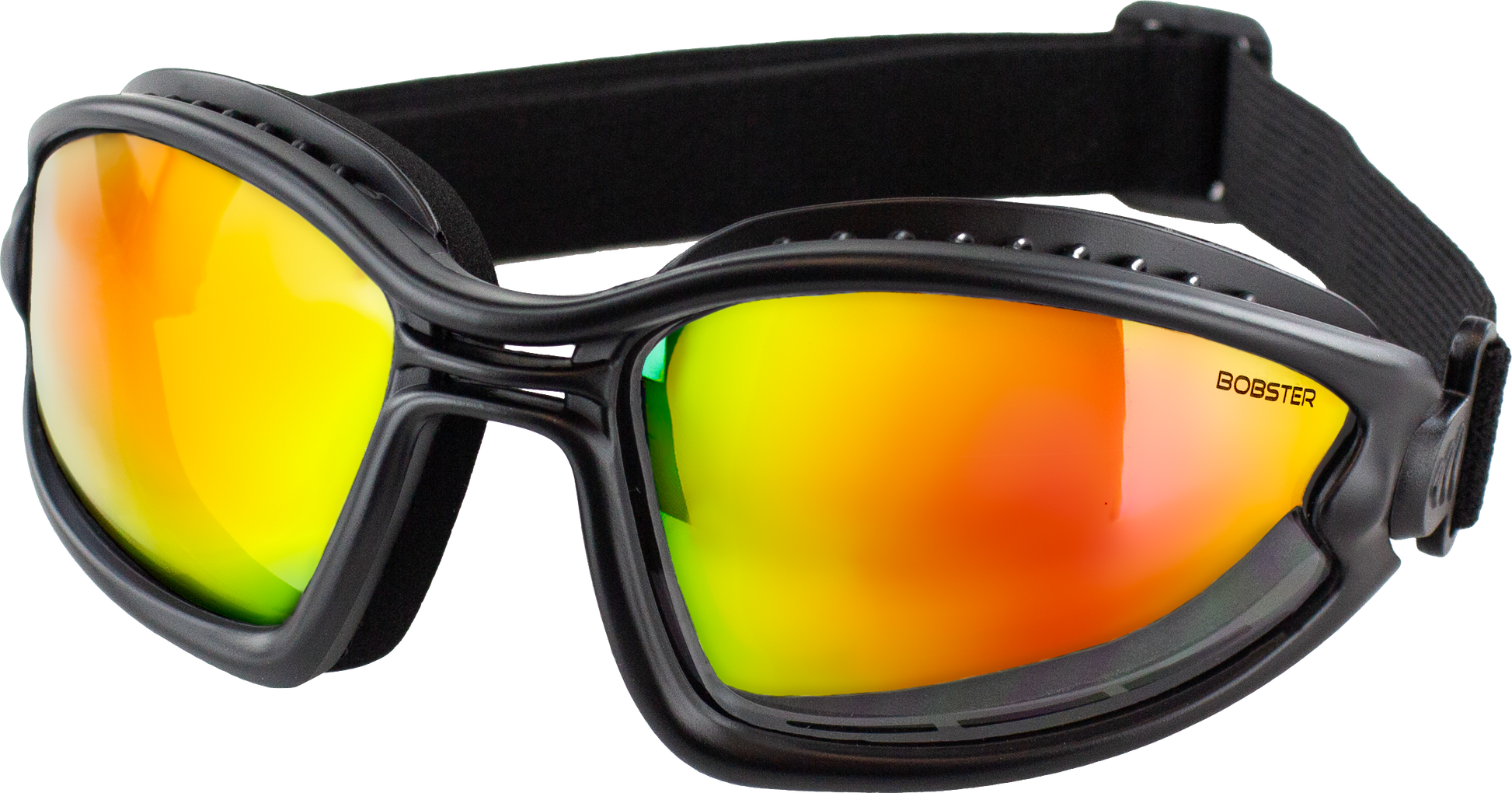 Ballast Sunglasses Blk/Crm Red W Red/Ylw Lens