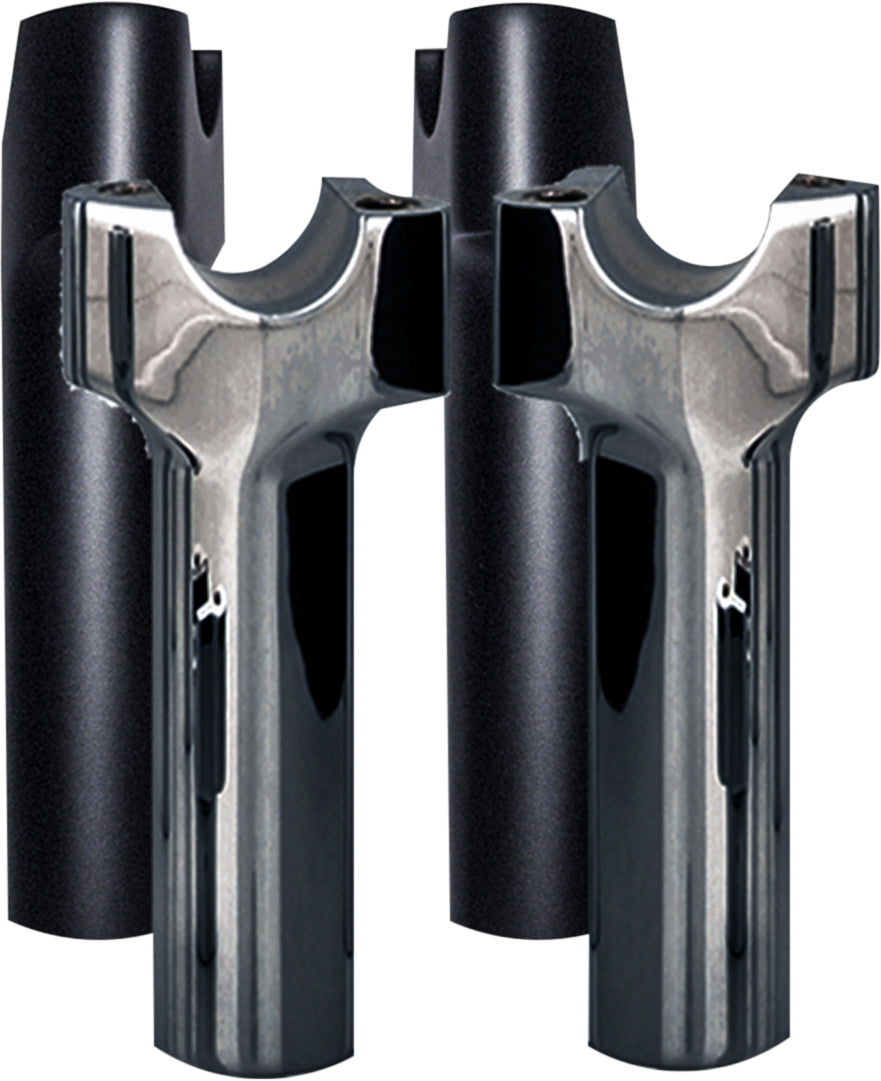 Chubby 4.5" Straight Risers Black
