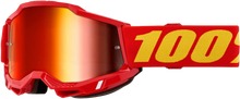 Accuri 2 Junior Goggle Red Mirror Red Lens