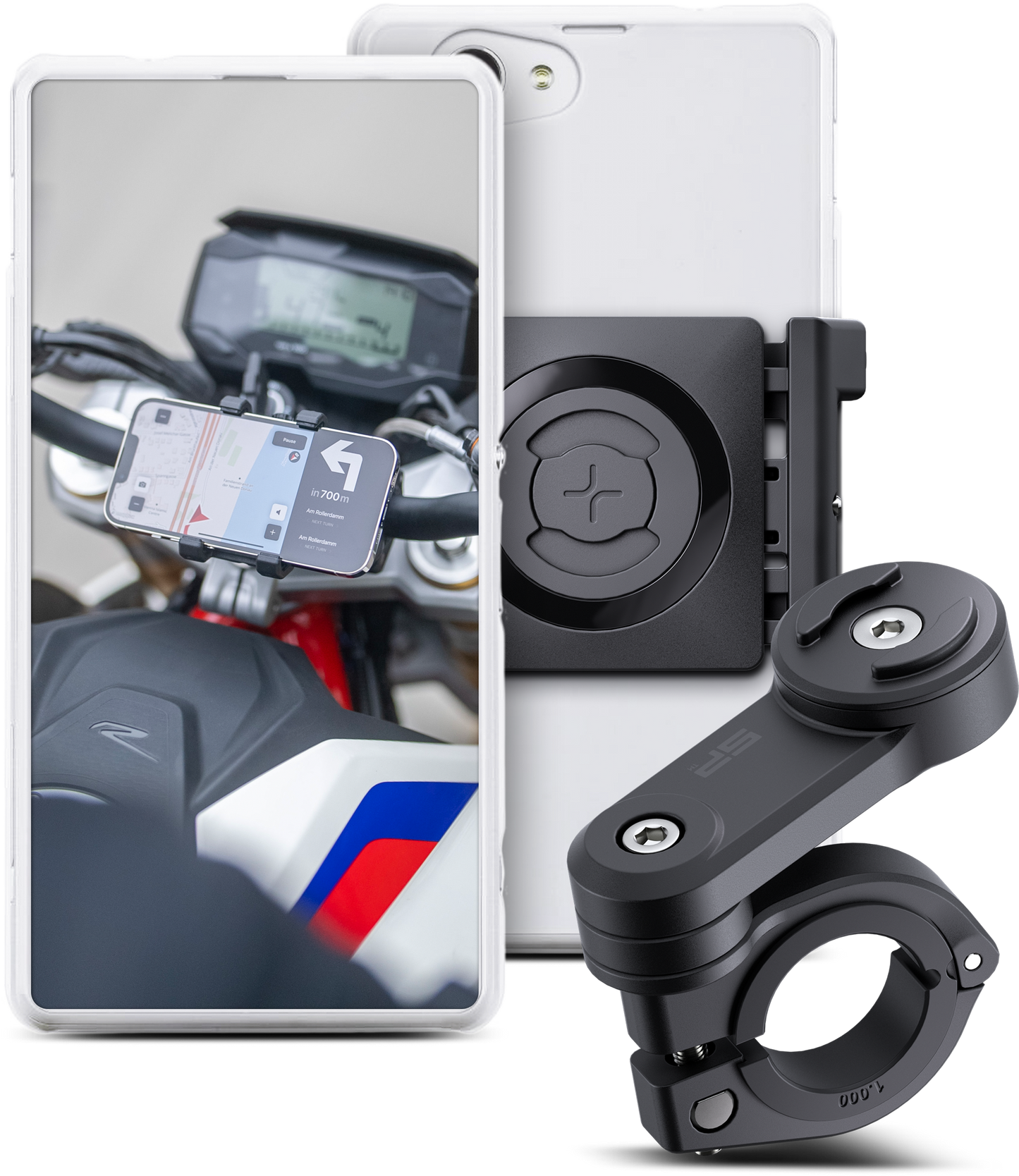 Universal Clamp Spc+ Moto Bundle Lt