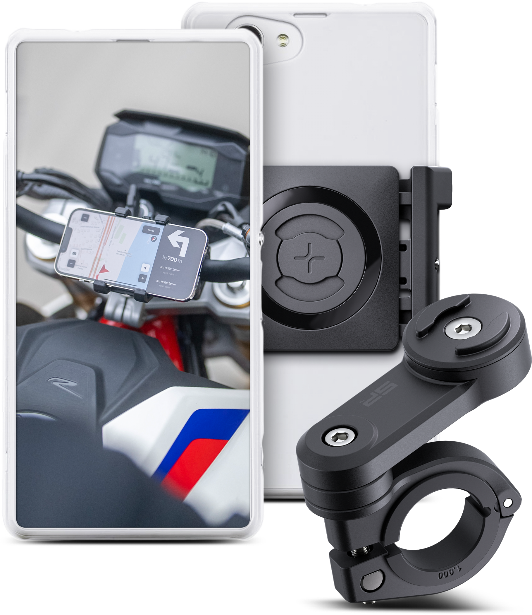 Universal Clamp Spc+ Moto Bundle Lt
