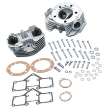 S&S Cycle 79-84 BT Super Stock 3-5/8in Bore Band Style Single Plug Cylinder Head Kit - Natural