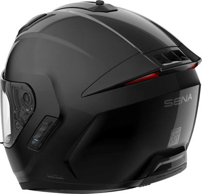Phantom Ff Mesh Com Helmet Glossy Black Xl