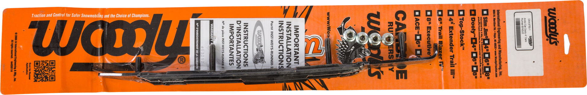 Dooly 4" Carbide Runner