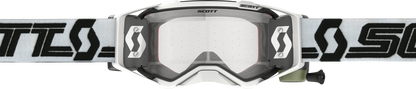 Prospect Goggle Super Wfs White/Black W/Clear Works