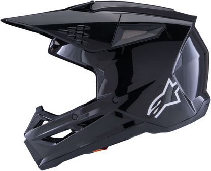 Sm3 Solid Helmet Black Glossy 2x