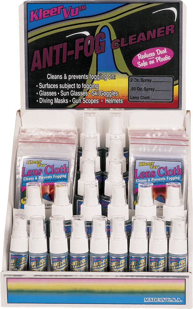 Anti Fog Cleaner Counter Display
