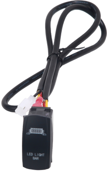 Ez Harness Standard Rocker Switch With Harness Light Bar