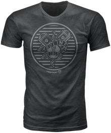 Gasoline Tee Charcoal Sm