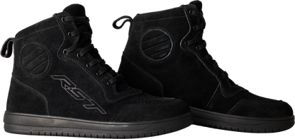 Hitop Moto Sneaker Ce Boot Black Suede  Sz 8